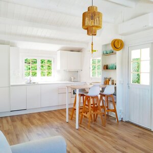 Casas de Madera Jávea - 2 dormitorios - 48 m2 - Casas de madera doble acristalamiento JAVEA - INTERIOR BLANCO