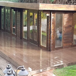 Casas de Madera Lejona - Diáfana - 16 m2 - Modelo Mia - Casas de madera MIA LLUVIA