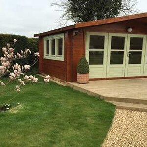 Casas de Madera Campello - Diáfana - 14 m2 - Modelo Blackpool - Casa de Campo BLACKPOOL - jardin