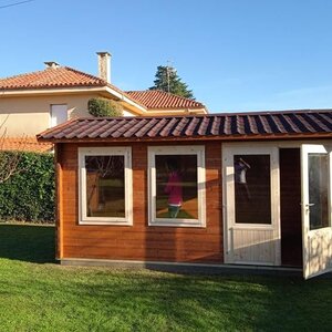 Casas de Madera Reinosa - Diáfana - 11 m2 - Modelo Justine - Casas de madera modernas modelo Justine