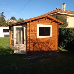 Casas de Madera Reinosa - Diáfana - 11 m2 - Modelo Justine - Casas de madera modernas modelo Justine
