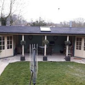 Casas de Madera Prefabricadas Olot - Diáfana - 7 m2 - Modelo Emma - Caseta EMMA - HOBYCASA doble