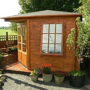 Casas de Madera Prefabricadas Olot - Diáfana - 7 m2 - Modelo Emma - Caseta EMMA - HOBYCASA ventana