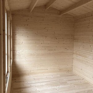Casas de Madera Prefabricadas Pontevedra - 9,4 m2 - Diáfana - CASA DE MADERA-PONTEVEDRA-INTERIOR